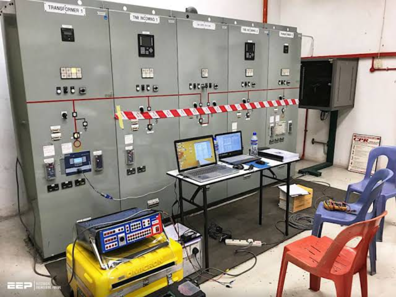 Electrical inspection environment