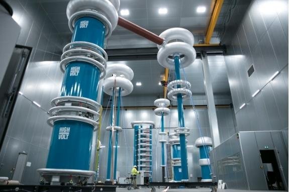 High voltage testing laboratory