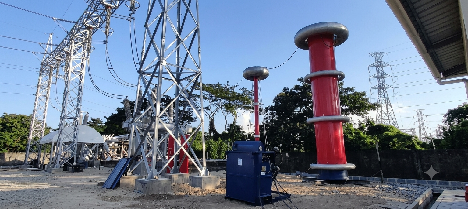 On-site electrical testing equipment